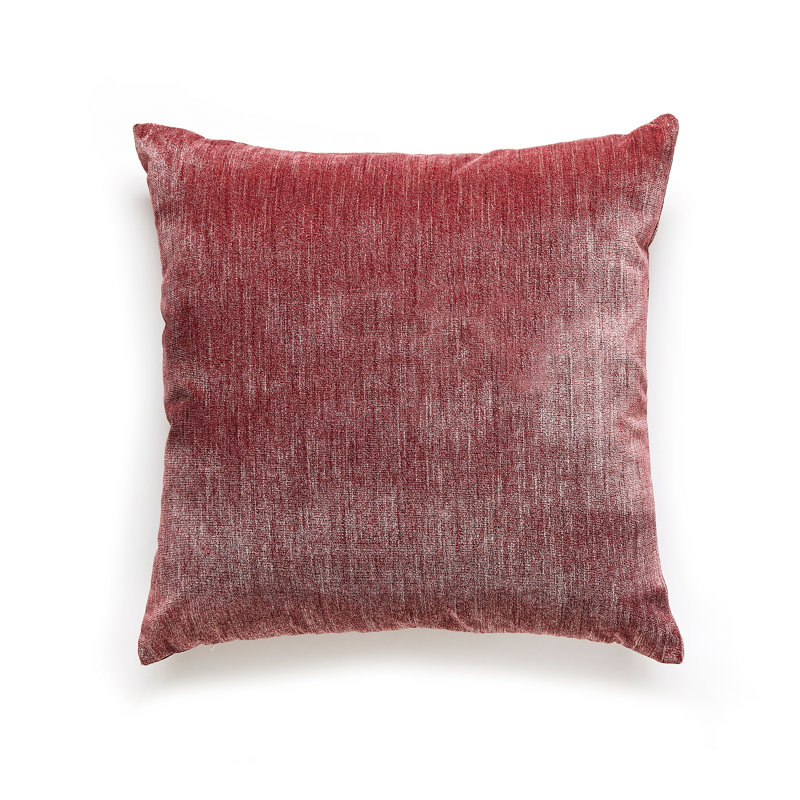 Supreme Square Pillow Cover & Insert, Oxblood Red, 20"H x 20"W