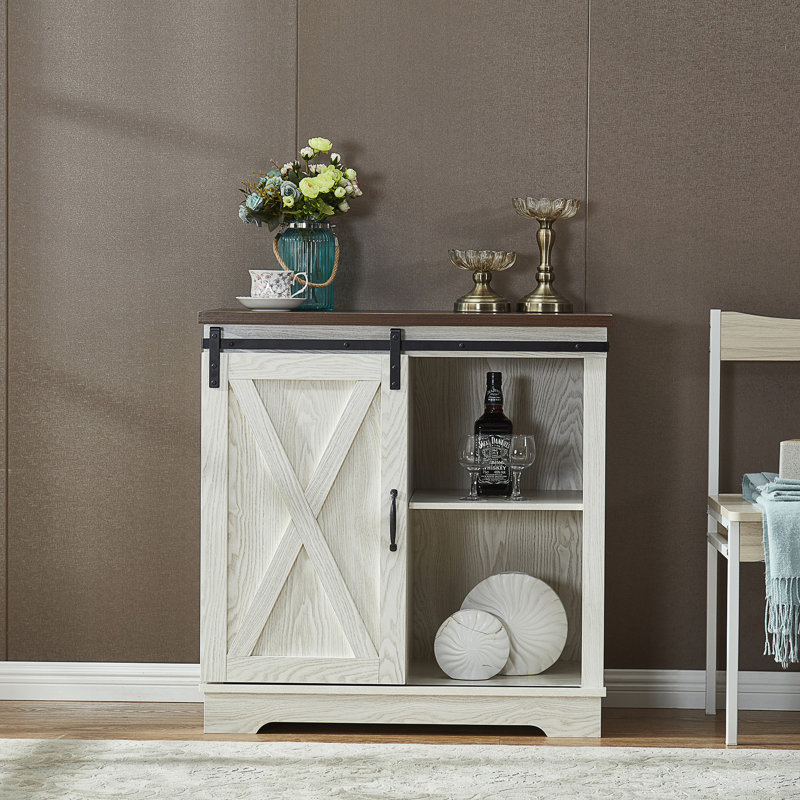 Buffet de 31,5 po de largeur, armoire de salle à manger et buffet de cuisine Thomesha
