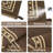 Reversible Outdoor Area Rug 9' x 12' with Waterproof Durable Surface, Foldable Portable Design with Carry Bag for Patio, RV, Camping or Beach Use-2086945606-2086945604