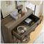 Commode moderne à 6 tiroirs avec poignées faciles à tirer, rangement spacieux et bordures texturées pour l'organisation de la chambre à coucher et du couloir-130178663