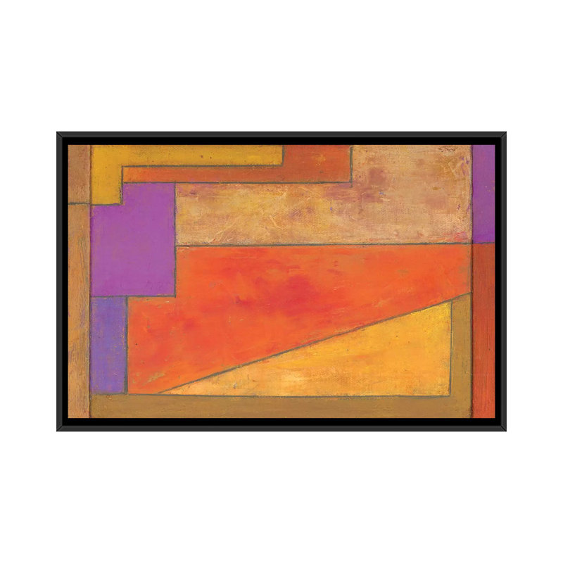 Small Studies Twenty by Stephen Cimini - Painting on Canvas, 66.04 cm H x 45.72 cm W, Black Framed