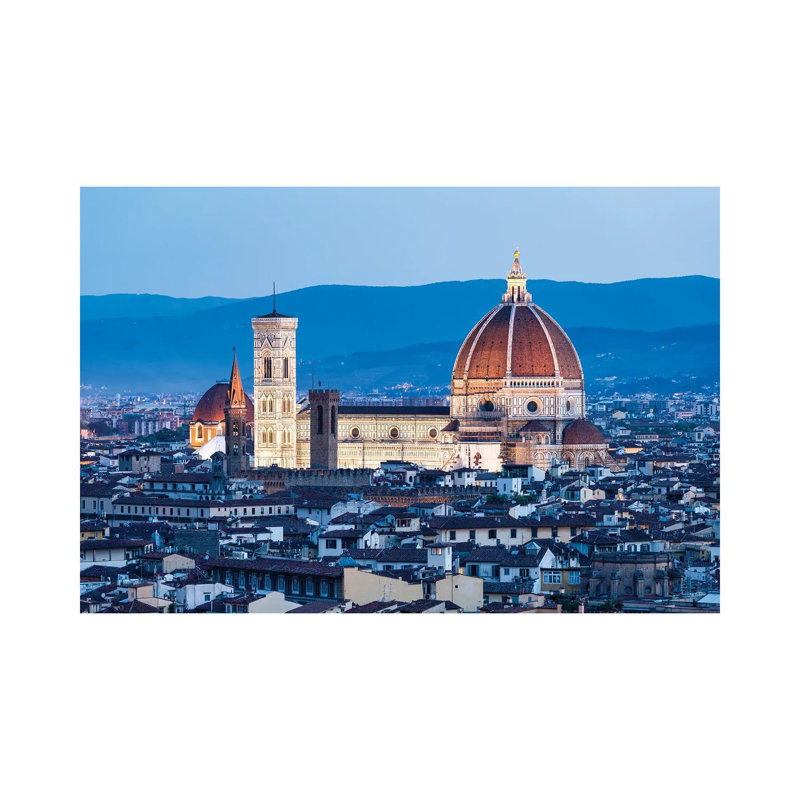 Florence Cathedral At Night, Tuscany Region, Italy by Jan Becke - Wrapped Canvas Print, 66.04 cm H x 45.72 cm W x 3.175 cm D