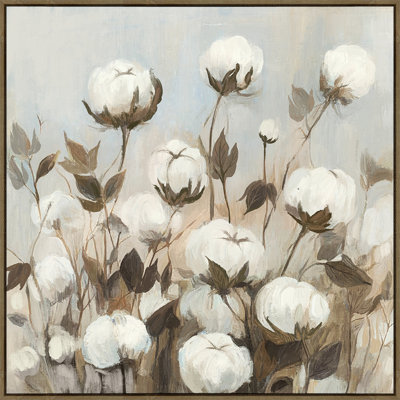 Cotton Season Canvas Wall Art