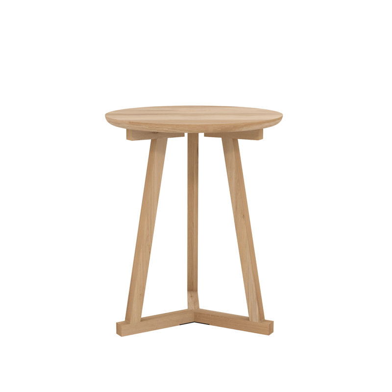 Solid Wood End Table, Oak