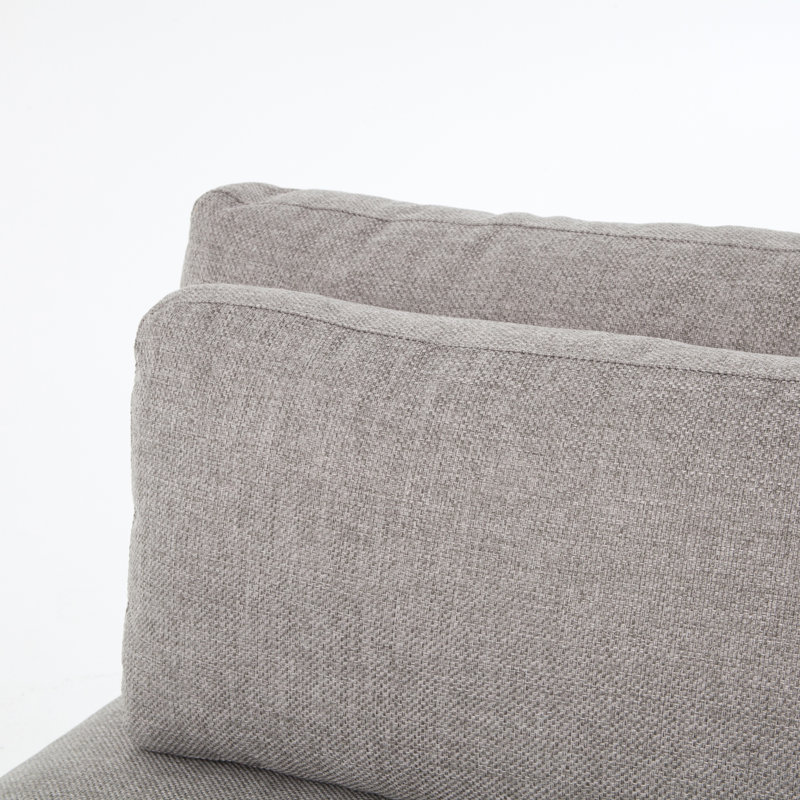 Bloor Modular Sectional, Chess Pewter