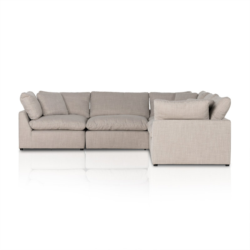 Stevie Modular Sectional, Gibson Wheat Polyester Blend