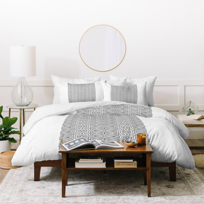 Modern & Contemporary Polyester Geometric Shapes Duvet Cover