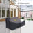 Acacia Wood Outdoor Loveseat Cover