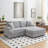 79.3''Modern Corduroy L-Shaped Sectional Sofa with Ottoman-1469896735-1508237287