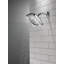 Rain Adjustable Shower Head with H2Okinetic Technology-60696658