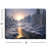 Solstice Snowy Owl 8x6 Lighted Tabletop Canvas