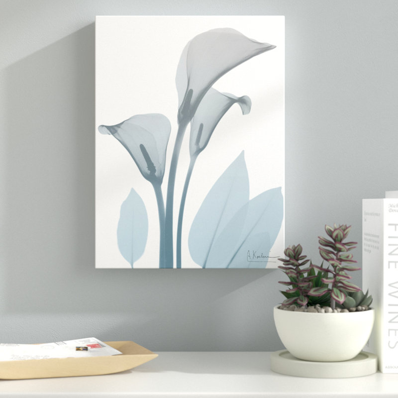 Serene Calla Lilly - Wrapped Canvas Print, 102 cm H x 76 cm W