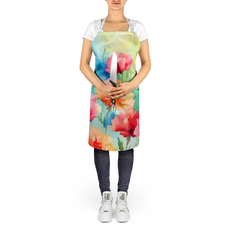Floral Bib Apron