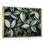 «Iqra Evergreen Leaves In Snow III» - feuilles, art mural grand