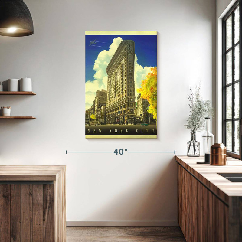 Sireci New York Rush Hour, 39" H x 26" W