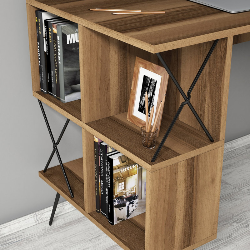 Zaki Writing Desk, Walnut