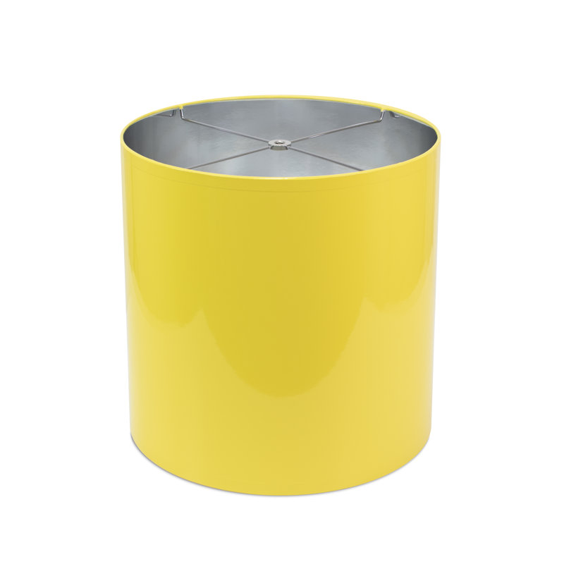 Drum Lamp Shade, Yellow