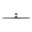 Visual Comfort Fan Collins Smart 70 Indoor Ceiling Fan with Threaded Downrod, Natural Honey blades and Handheld Remote-1277752163-1277752160