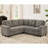 5 Seat Reversible L Shaped Sleeper Sofa