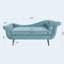 Chaise longue avec accoudoirs à volutes-129598897