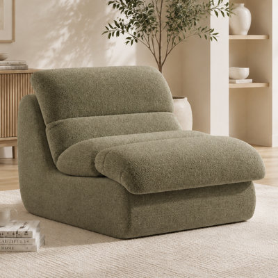 Chaise d'appoint rembourrée Modern