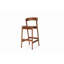 Pirwi Upholstered Stool with Solid Wood Frame
