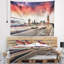 Paysage urbain de londres westminster bridge tapestry-28503404