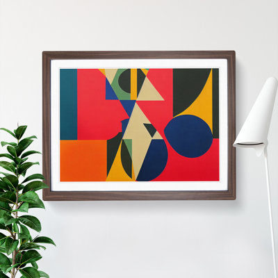 A Bright Modern Abstract Art 1 Piece Single Picture Frame Painting
