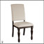 Ensemble de salle à manger traditionnel 5 pièces avec table extensible et 4 chaises d'appoint à garniture cloutée beige-673420644