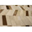 Tapis brun moderne en similicuir 4X6-1881380495