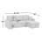 Motha L-Shaped Sleeper Sectional with Storage -45565099