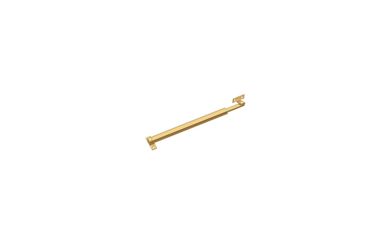 Deltana FCA12CR003 12" Friction Casement Adjuster in PVD Polished Brass