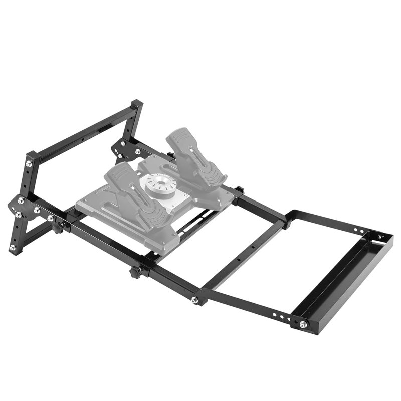  Anman Pedal Mount Proprietary Accessories Fit For Flight Joystick,hotas Chair Mount Compatible With Logitech,thrustmaster, Fxn,fanatec, Mfg,pedal