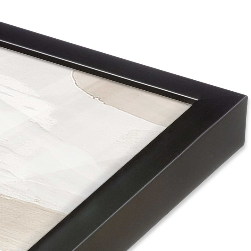 «So l'apaisant Sahara V1» sur toile, H 17,75 po x l 17,75 po x P 1,25 po, Papier photo encadré zinc vieilli