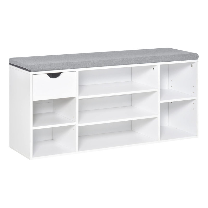 10 Pair Shoe Storage Bench