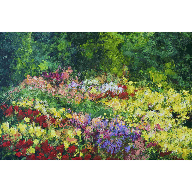«Forest Garden» par Allan Friedlander - impression sur toile tendue, H 8 po x l 12 po