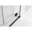 Porte de douche sans cadre l 44 po x H 76 po Vienne-687376693