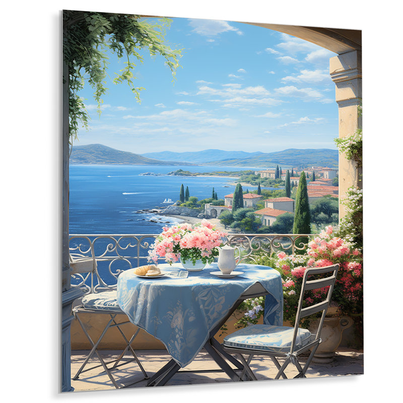 " French Coastal Retreat In Provence II ", 20" H x 12" W