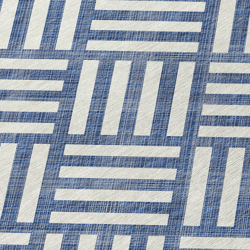 Tapis d'entrée / extérieur antidérapant Kinslee, Rond 8 pi