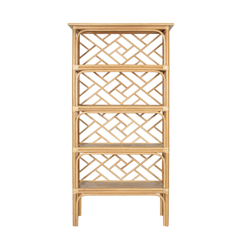 Chippendale Bookcase, Natural