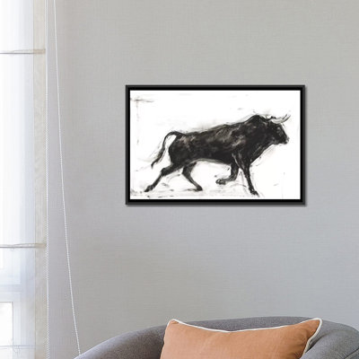 « toro ii », reproduction sur toile tendue