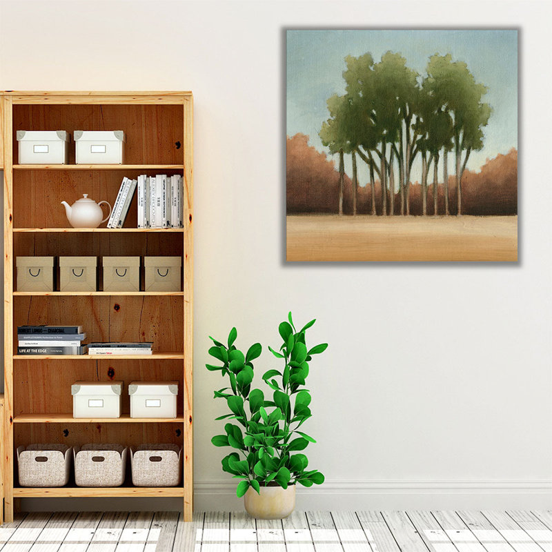 «Stand of Trees I», reproduction d'art sur toile, H 30 po x l 30 po