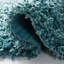 Tapis bleu à poils longs fabriqué à la main Hucksley-1995993737