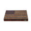 Maple/Mahogany/Purple Heart Wood American Flag Design Cutting Board-1893793230