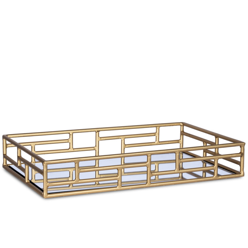 Chippendale Mirrored Tray