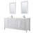 Daria 80'' Double Bathroom Vanity with Marble Top with Mirror-97901668-97901672-97901673