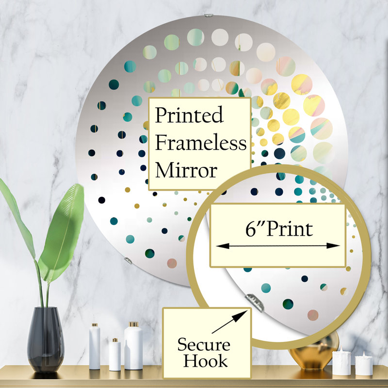 Cadeshia Circle Mirror, 31.4" x 31.4"