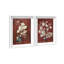 Romance Vases Set Shadowbox Floral & Botanical Print by Oliver Gal, Black Frame, 10 x 15-1638653803-1638653804