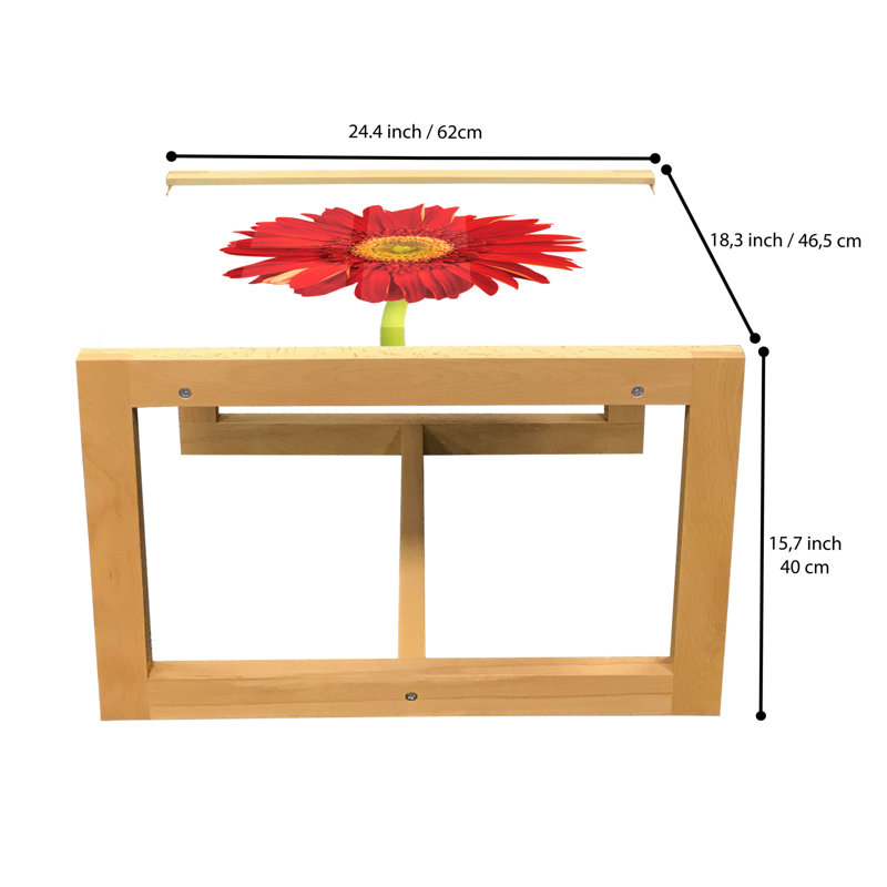 Jacob-Charles Sled Coffee Table, 62cm H x 46cm W x 40cm D