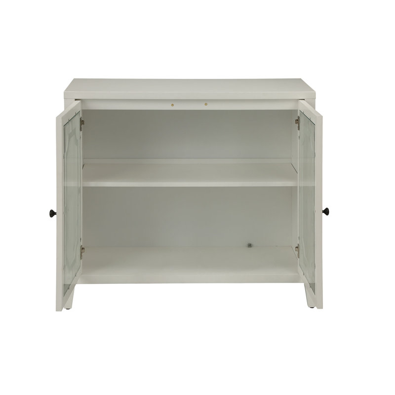 Console à finition blanche
